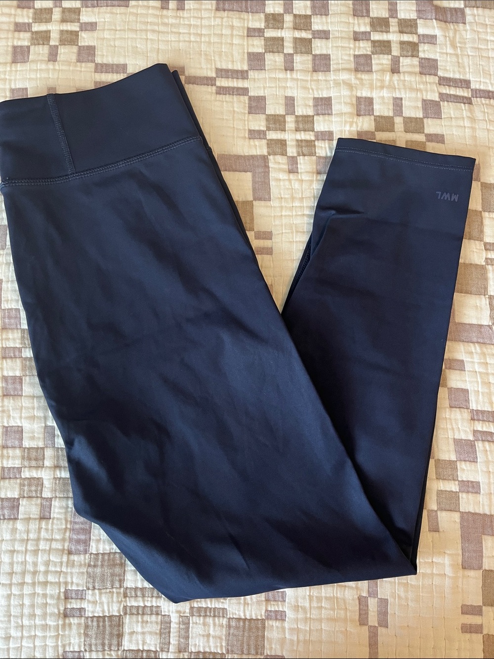 Madewell Navy High-Waist Active Leggings